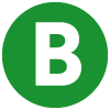 B