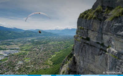 Photo de parapente à Saint-Hilaire