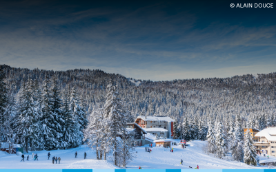 Photo du Col de Porte en hiver